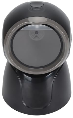 1D 2D QR Barcode Scanner - Omnidirectional Desktop USB -Leser für Einzelhandelsgeschäfte, Banken, Bibliotheken