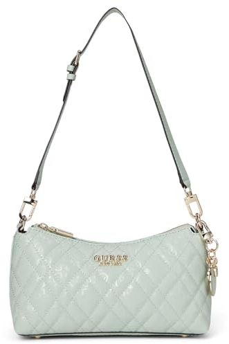 GUESS Isemay Shoulder Bag, Light Sage, One Size, Isemay Shoulder Bag