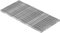 Fenau - 390 x 790 x 20 mm - Gitterrost, MW: 30/10 mm, verzinkt, Rost für Zarge: 400 x 800 x 23 mm, Bau-Normrost für Lichtschacht