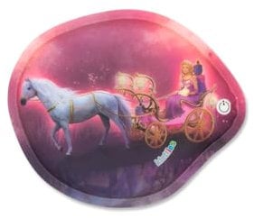 ergobag Blinkie Klettie Motivwelt Themenwelt Klettflächen Sammelspaß Individualisierung Märchenkutsche - Pink