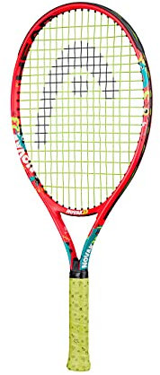 HEAD 233510 Unisex Jugend Novak 23 Tennis Racket, mehrfarbig, 44355 Jahre