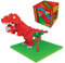 Microbricks - T-Rex von Deluxebase. Mini Block Dinosaurier 3D-Puzzle für Kinder.