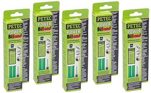 120 ml Petec Power BiBond 2 Komponenten Hochleistungsklebstoff innen aussen