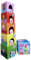 Barbo Toys - Peppa Wutz - Stapelturm Spielzeug Kinder - Stapelwürfel mit Süße Holzfiguren - Motorikspielzeug ab 2 Jahr - Stapelspielzeug und Sortierspielzeug - Offiziell Lizenziert von Peppa Pig