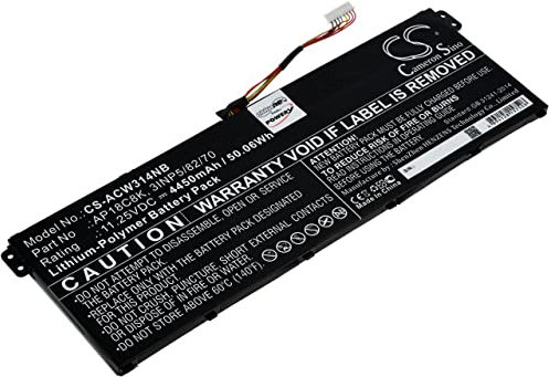 Powery Batería para portátil Acer Chromebook 314 C933-C0FR, 11,25V, Li-Ion