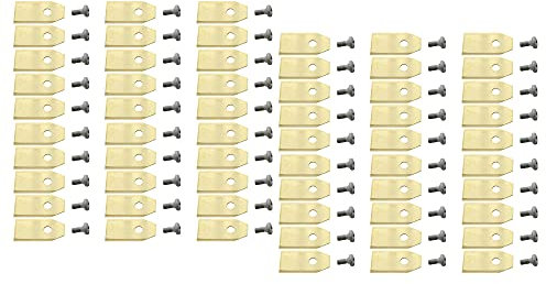 SECURA 60x Messer Klingen kompatibel mit Husqvarna Automower Gardena Mähroboter Ersatzmesser