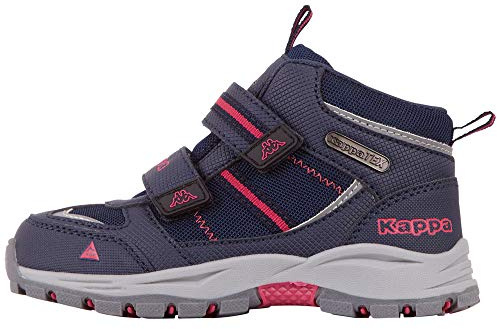 Kappa Unisex Kinder Stiefel Winterschuh gefüttert Blau 260903K, Schuhgröße:35 EU
