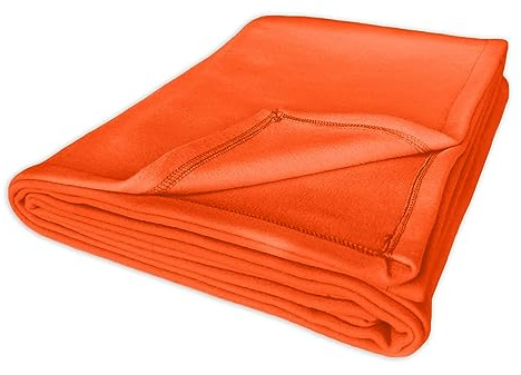 Il Tuo Artigiano Design Coperta Matrimoniale Misura 150x200, Coperta Pile Tinta Unita, Plaid divano e letto Made in italy, Coperta morbida e calda