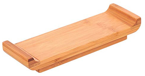 Suchi Sets Bandeja de sushi de bambú Plato de sushi japonés Plato de sushi Plato de sushi Sashimi natural Plato de servir Vajilla de sushi for restaurante en casa Juego de platos de sushi Placas