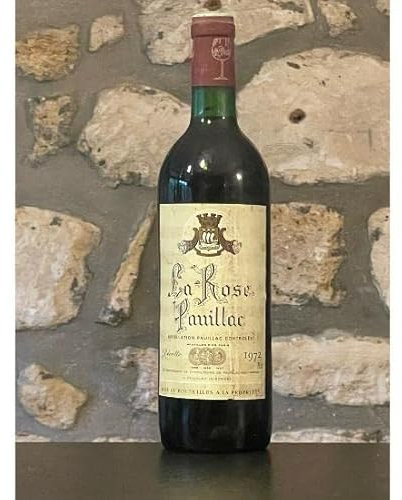 Vin rouge, Pauillac, La Rose Pauillac 1972
