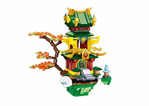 Sluban Klemmbausteine M38-B1003 The Blue Temple 477 PCS