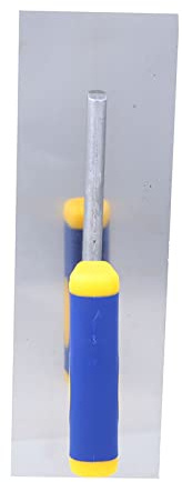 Skimming Trowel, Professional Stainless Steel Building Products Plastering Skimming Trowel Tile Flooring Grout Float Tiling, Masonry Hand Trowels (300mm)