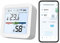 WiFi Thermometer Hygrometer Innen, LCD-Display mit Hintergrundbeleuchtung, Temperatur-Feuchtigkeitssensor, Tuya Bluetooth Raumthermometer wlan Temperatursensor mit Smart App, für Baby Home Gewächshaus