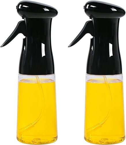 botella de aceite, Botella pulverizadora de aceite pulverizador de vinagre for cocinar barbacoa, ensalada, salseras, botella pulverizadora de plástico de 200 ml (color: W) (color: W) (color: W) ( Colo