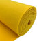 aufodara Filzrolle Filzstoff 30cm x 250cm x 3mm Polyester Filz für DIY Aufbewahrungstasche Filzunterlage Patchwork Nähen Basteln Handwerken Dekoration (Gelb)