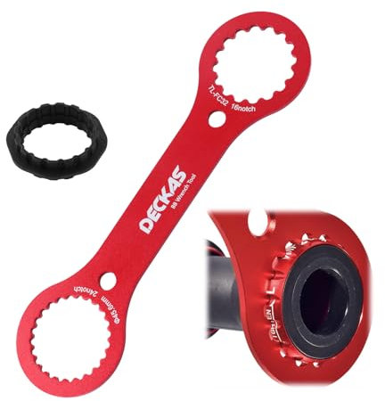 ROSYLEVE BB-Schraubenschlüssel Centerlock Werkzeug Fahrrad Innenlager Schraubenschlüssel Centerlock Schlüssel Tretlager Werkzeug Fahrrad Werkzeug für Fahrradreparaturen