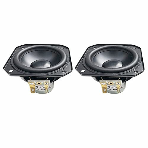 Altavoz completo de 3 pulgadas, 50 W, 8 ohmios, agudos, graves medios, altavoz de neodimio de aluminio para piezas o 2 piezas