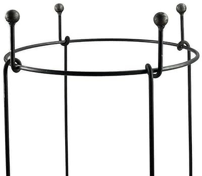 Hirsch Terracotta Staudenhalter OttO Kugel Höhe 120 cm Ø 100 cm flexibel, stabil, erweiterbar, Form Rund, Metall Vollmaterial