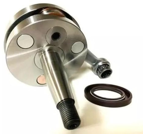 Albero motore CRIMAZ EASY volani tondi, cono 20, biella 97 dal pieno, corsa 51,