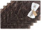 Westmark Tischsets/Platzsets, 4 Stück, 43,5 x 30 cm, PET, Schwarz, Saleen Edition: Marmor