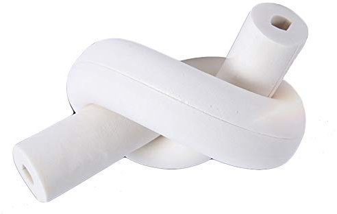 ZzhGD BBGS Rohrisolierung 20mm Klimaanlage Isolierung Rohr, Weiß Warmwasserleitung PPR Wasser-Rohr-Isolierung Schaum-Isolierung Frostschutz- Dicke Isolierung Rohr, 3er-Pack Wasserleitung Wrap