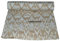 Ikat Voile-Handblock-Stoff für florales Ekat-Druck, Baumwolle, Nähen, Basteln, Schneidern, Laufen, natürliche Farbe, Sanganeri, indischer Blumendruckstoff, Meterware, Breite 111,8 cm (Beige, 9,1 m)