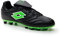 Lotto Stadio 200 III FG - Botas de fútbol para hombre, All Black Spring Green, 43.5 EU