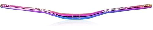 RUTAVM Mountainbike Bunter MTB-Lenker aus Aluminium, 780 mm, extra Langer Lenker, 31,8 mm, MTB-Lenkerhöhe 25 mm Rennrad