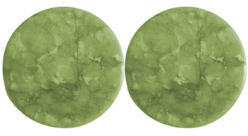 Piezas Piedras Adhesivas de Pegamento para Pestañas, Soporte de Extensión de Piedra de Jade, Soporte de Pegamento de Piedra Adhesiva, Pestañas Postizas para Paletas, Soporte de Extensión