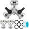 Frypay 2 Wege verteiler Wasser 3/4 Zoll,wasseranschluss verteiler, y-verteiler zulaufschlauch Waschmaschine geschirrspüler,Gartenschlauch Verteiler