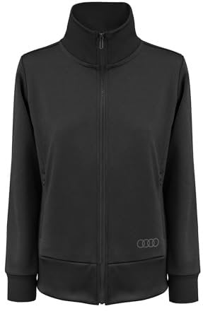 Audi - Giacca da donna con interno in pile, Nero, S
