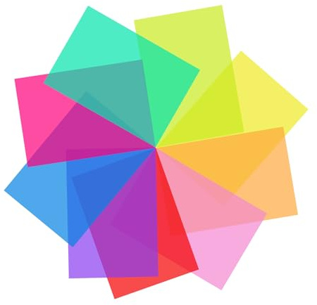 9 Stück Universal Gele Beleuchtung Farbfilter, Farbfolien Gel Farbige Farbfilm Folie Transparent Farbfilterfolie Farbkorrektur Farbfilter Folie Hitzebeständige Folie für Lampe Scheinwerfer