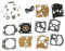 Set di guarnizioni di ricambio for carburatore da 23 pezzi for Sachs, for Dolmar 100, 102, 109, 110, 111, 115, 340, motoseghe, utensili elettrici da giardino.