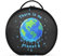 There Is No Planet B Make-up-Tasche mit tropfender Farbe, vertikal, freistehend, große Make-up-Tasche für Damen, mit verstellbaren Trennwänden, 27,9 cm