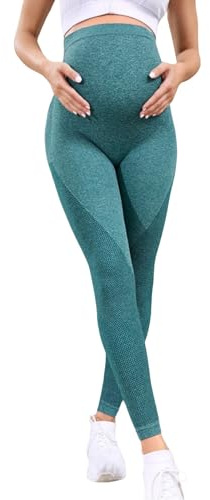 Pantalon Grossesse Femme Legging Leggings Stretch Collant Sport Opaque Maternité Thermique Enceinte Quotidien Yoga