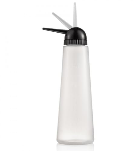 Misurino in Plastica fino a 260 ml per Applicazione Tinta Capelli con Beccuccio Snodato (370.297)