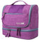 FORRICA Borsa da Toilette Borsa da Viaggio Uomo Donna Beauty Case da Viaggio Cosmetico Bag Con Gancio Da Appendere Portatile Impermeabile Cosmetici Organizer Viola