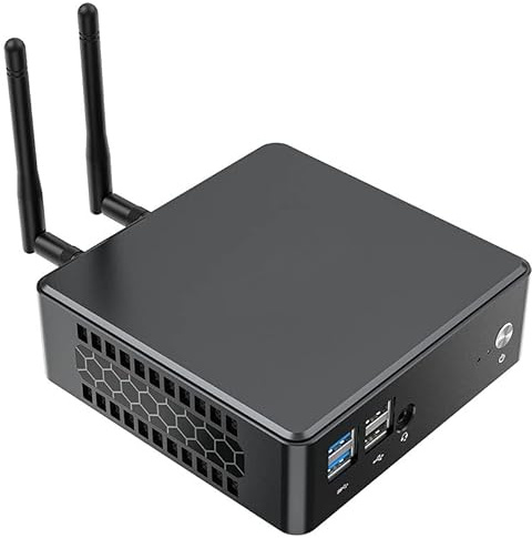 Mini PC Intel i7-1065G7 Windows 11 Pro 32GB RAM DDR4 3200MHz 512GB NVMe SSD WIFI Gigabit Ethernet Bluetooth 4K HDMI DisplayPort Thunderbolt 3 Type-C VESA