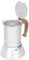 Cyrank Herdplatten-Espressomaschine, 150 ml Edelstahl-Herdplatten-Kaffeemaschine, 3-Tassen-Mokkakanne, Espressokanne für Induktionsherde