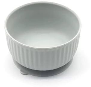 Kotomoda Gamelle en Silicone antidérapant pour Petit Animal Domestique - Gamelle pour Chat - Gamelle pour Chien et Chaton (Gris Doux)