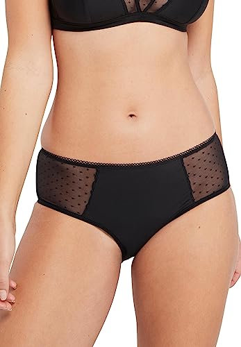 SANS COMPLEXE Rosie_40BAK31 Boxeur ajusté, Noir, 46/48 Femme