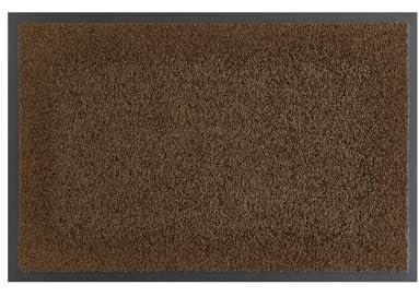 andiamo Fußmatte Verdi - Schmutzfangmatte für den Hauseingang - ideal als Fußmatte innen oder als Fußabtreter im überdachten Außenbereich - Fußabstreifer für Haustür 80 x 120 cm Braun 2