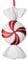 Candy Cane Decorations Large Christmas Candy Ornaments Hanging Christmas Baubles Classic White and Red Lollipop Decoration for Xmas Holiday Party Supplies StyleA