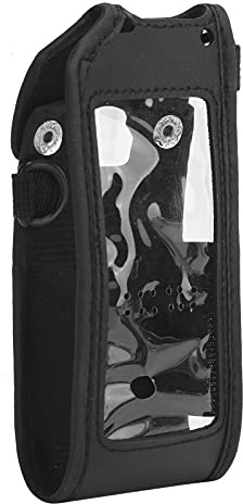 Walkie-Talkie Tragetasche, PU-Leder Softcase, Funkgeräteschutz Funkgerätehülle Funkgeräte Tasche Funkgerätezubehör Passend für Anytone ATD878UV Funkgeräte