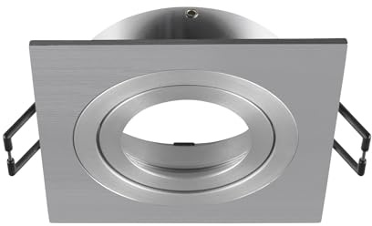 SLV NEW TRIA 75, Deckeneinbauring, L: 9 B: 9 H: 2.6 cm, IP 20, aluminium