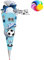 alles-meine.de GmbH Bastelset mit Sound - Schultüte Farbe & Größe wählbar 70/85 / 100 cm - Fussball - Farbe frei wählbar - Bastelschultüte - Zuckertüte zum selber Basteln B..