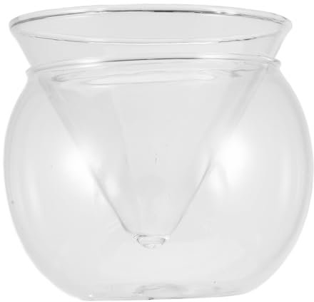 Amosfun Support à Glace 5 Pièces Verre à Cocktail Gobelets à Vin Verres à Martini Sans Pied Tasse D'apéritif Verres à Martini Avec Refroidisseur Gobelet à Cocktail Bar Pichets à Boire Matériau à Haute