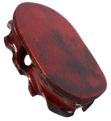 Alipis Support De Base En Palissandre Pour Tabouret De Style Chinois Décoration Sculptée De Racines Pour La Maison Et Le Bureau