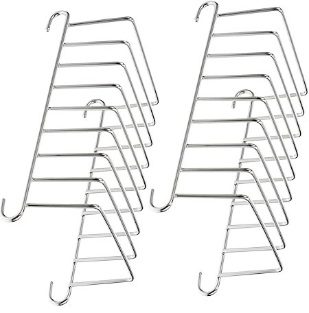 WEKADRIN Bread Holder for Air Fryer Toast Rack Accessories 2pcs Stainless Steel Cooking Racks Non-stick Easy to Clean