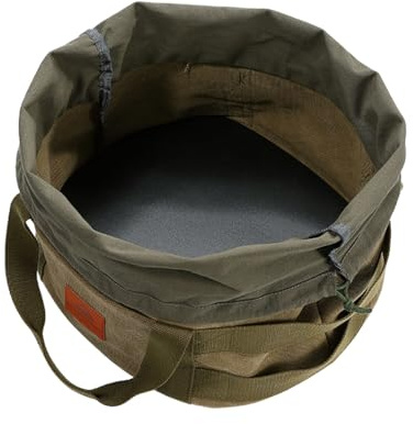 Dutch Pot Aufbewahrungstasche – Dutch Oven Tote | Kochutensilien-Organizer-Handtasche mit Kordelzug-Design | Tragetasche für den Herd – Outdoor-Gartenpicknick